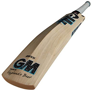 Gunn & Moore Diamant 101 Cricketschläger, Schwarz/Blau/Weiß, Size Short Handle (User Height: Over 5'7)