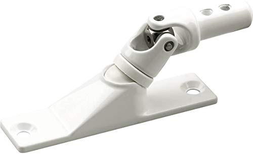Schellenberg 11120 Gelenklagerplatte 55° für kurbelbetriebene Rolladen, Maße:22 x 85 mm, Zapfen 12mm