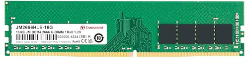 Transcend JM2666HLE-16G 16GB DDR4 2666MHz U-DIMM 1Rx8 1.2V