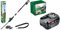 Bosch Akku Teleskop Heckenschere UniversalHedgePole 18 (1 Akku, 18 Volt System, im Karton) & Akku Pack PBA 18V 4.0Ah W-C (18 Volt System, 4.0Ah Batterie Akku, im Karton)