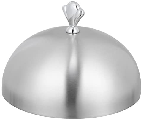 TOPBATHY Küchenzubehör für Kuppelabdeckung K? Schmelzkuppel Steak Kuppelabdeckung Kuchen Butter Dessert Cover Basting Dampfabdeckung Servierplatte Teller Dome Food- Bildschirm Lebensmittel