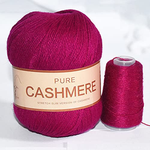 Kaschmirgarn, handgestrickt, Kaschmir, Strickwolle, Schal, Baby-Handwebgarn, 70 Gramm