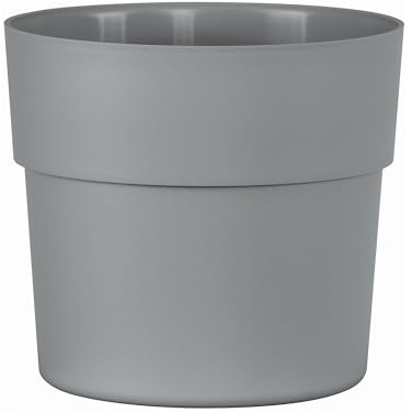 Erhard-Trading Übertopf LIV Verschiedene Größen und Farben Blumentopf (Hellgrau, ? 40 cm)