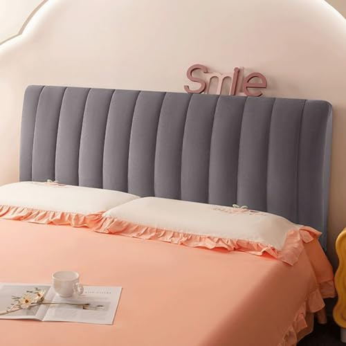 Kopfteilbezug Bett 180/140/160/200/180/190/200 Bett Kopfteil Bezug Bettkopfteil Hussen Strecken Headboard Cover All-Inclusive Staubdichte Kopfbedeckungen Bett Kopfteil Abdeckung ( Color : #46 , Size :