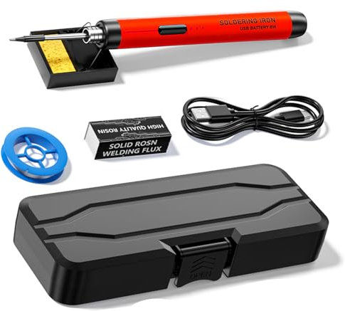 Portable 5V USB Electric Soldering Iron 800mAh 450 ℃ Soldering Iron Electric Soldering Iron Welding Repair Tool