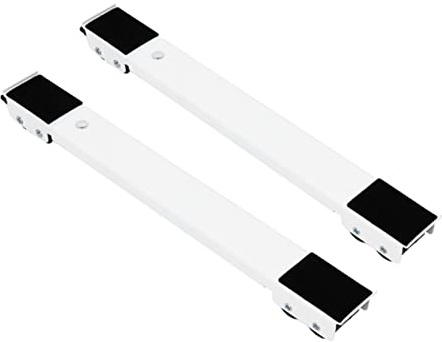 Angoily 2stücke Waschmaschinen Sockel Verstellbar Mobiles Podest Für Waschmaschine Trockner Und Kühlschrank Multifunktionaler Trolley Stand Für Schwere Haushaltsgeräte
