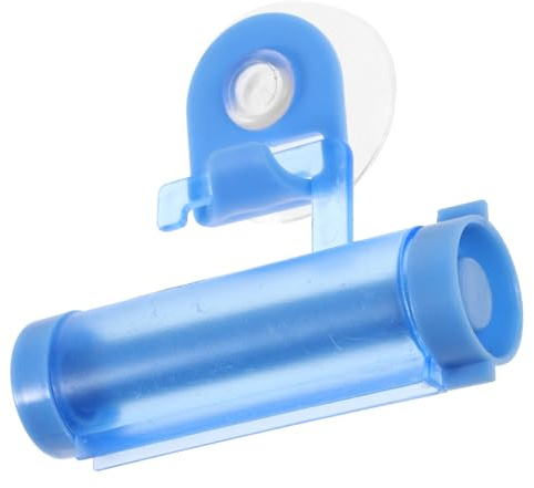 DEARMAMY Exprimidor Dosificación de Dientes Manual de Pasta de Plástico y Compacto, Dispensador Práctico Uso Fácil Uniforme Hogar