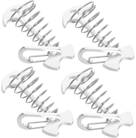 UKCOCO 4pezzi Tenditori Per Con Fibbia Molla Picchetti Ancoraggio Leggeri e Per All Ed Escursionismo Tenditori Antivento Resistenti All Usura Per Tende