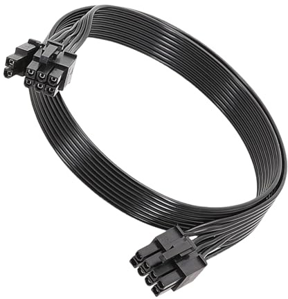 Limtula 18AWG da 8pin A 6+2 Pin Cavo Alimentazione GPU per Alimentazione GPU 50 Cm Cavo Porta VGA Lungo