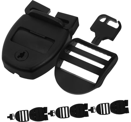 TOPBATHY 4pcs Bath Tub Cover Clip Lock Replacement Kit Latches for Spa and Hot Tub Straps Easy to Install