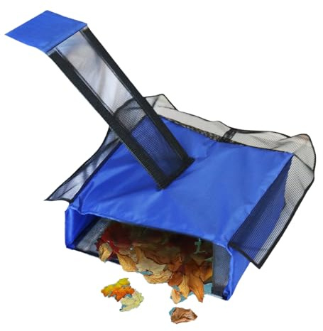 Mimoqk Duck Ramp, Pool Skimmer, Leaf Catcher with Fine Mesh Ladder Steps, Floating Basket, Wildlife Protection, Pet Safety, Pool Cleaning, Pond Debris Removal, Outdoor Backyard Use, Easy Setup