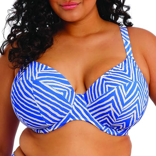 Elomi Swim Haut de bikini plongeant à armatures Fidji Falls pour femme