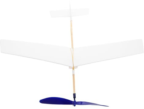 BESPORTBLE Rubber Band Powered DIY Foam Airplane Glider Kit for Adults Easy to Build Hand Launch Glider Plane Educational Outdoor Activity No Batteries Required Creative Assembly and Flying