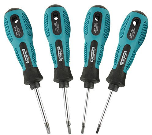 4 PCS Triangle Tournevis Chrome-Vanadium Acier Tête Triangle Embouts Magnétiques PP Tige Antidérapante Outil À Main Multifonctionnel Réparation Démonter Tournevis