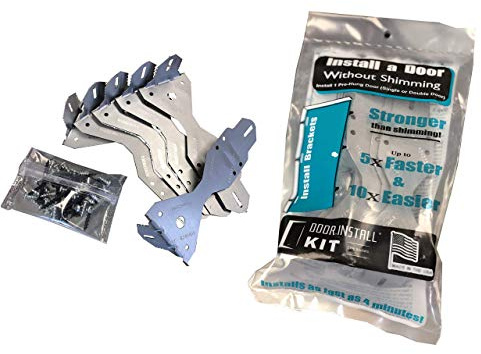 EXPR® Premium Door Install Kit (2-3x Stronger) | Secures Both Sides of Door | Installs 1 Door