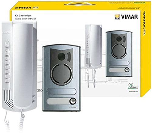 ECI ELETTROFORNITURE Vimar - 6209P/M - Kit citofonico 2F+ m/bif. Petrarca+13F1