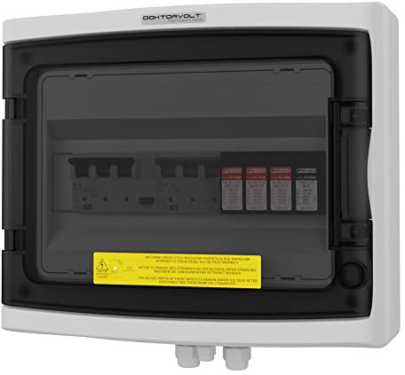 Solar Anschlusskasten PV AC 3F C16 300mA T1 T2 Phoenix Contact Photovoltaik PV Überspannungsschutz Blitzschutz Doktorvolt