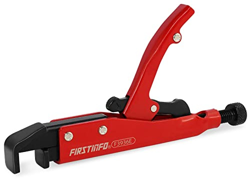 FIRSTINFO F3936E | Pince de Soudure Axiale Type L | Serrage pour Joints à Recouvrement et en Bout | Mécanisme Auto-bloquant