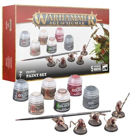 Games Workshop - Warhammer - Age of Sigmar - Skaven + Paint Set (2024 3rd Edition)