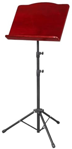 GTOULHH Notenständer Stabil, Tragbarer, Faltbarer Notenständer, Höhenverstellbar, Aus Holz, Retro-Buchtafel, Notenständer Notenpult Gitarre