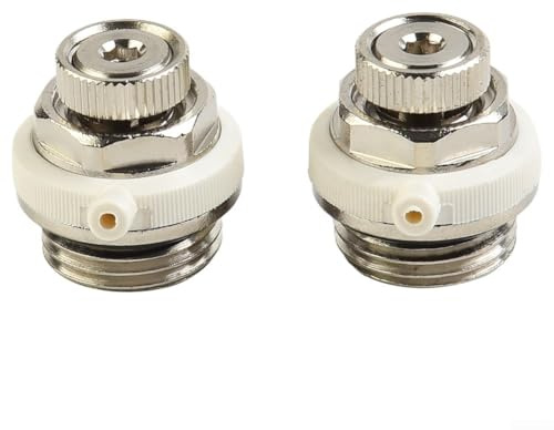 Automatisches Entlüftungsventil für Heizkörper, 1,27 cm (1/2 Zoll), automatischer Lüftungsschlitz, automatische Abschaltung, selbstentlüftende Heizkörperventile, automatisches Entlüftungsventil zum