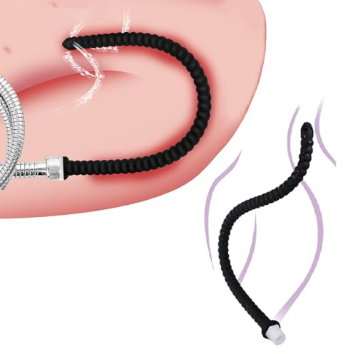 Hmxseu Silikon S/M/L Analdusche Vaginaldusche Zur Darmspülung Einlaufgerät Darmreinigung Klistierspritze Analdusche für Analverkehr Irrigator Darmspülung Klistier Analplug für Männer Frauen Paare(M)