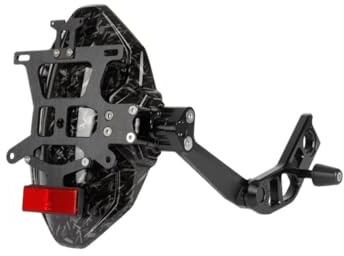 DHAEY Guardabarros Moto Kit Marco para Matrícula Guardabarros Protector contra Salpicaduras Rueda Trasera Motocicleta para T-MAX 560 para Tech MAX 2022-2023(Color-02)