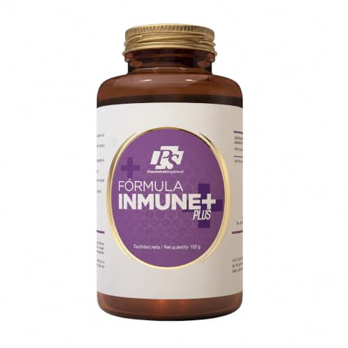 PS Inmune Plus - Vitamina C y Arabinogalactanos con Acción Antioxidante y Antiinflamatoria, Refuerza el Sistema Inmune y las Defensas, Ayuda con el Cansancio y Fatiga |100 g (Polvo)