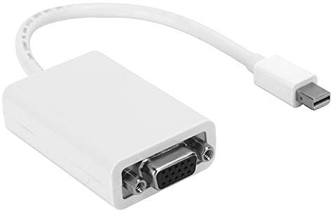 MENDUNER Mini Displayport to VGA Adapter, Convert Mini Signal to HD Video with Mirror and Extended Mode, for X1 with Interface