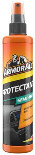 ARMOR ALL Limpiador de Salpicaderos en Spray Mate 300ML - Limpia y Protege Superficies, Evita Daños por UV y Ozono, Renueva Vinilo, Goma y Plástico, Previene Envejecimiento y Pérdida de Color