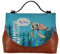 DOGO Vegane Damen Schultertaschen Umhängetaschen Handtasche Handy Bag - Caretta-Hey Dude