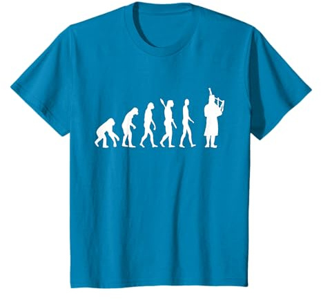 Cornemuse Evolution Scottish Sack Pipe Player T-Shirt