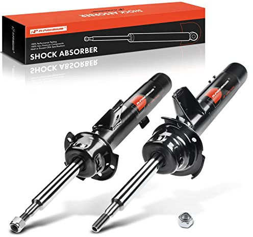 Frankberg 2x Ammortizzatore Pressione del gas Anteriore Compatibile con 3er E90 2004-2011 3er Auto cabrio E93 2006-2013 3er Auto sportiva E92 2005-2013 3er Tourin91 2004-2012