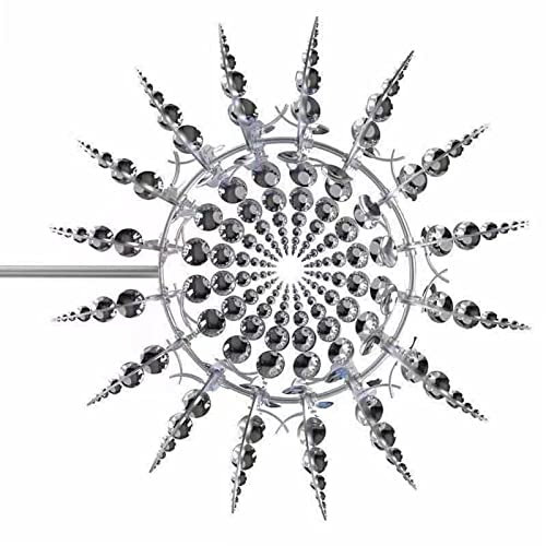 Metall WindmüHle Windspiel Windrad Garten 3D Draussen WunderschöNen Wind Angetrieben Spinner Zum Garten Rasen Dekoration
