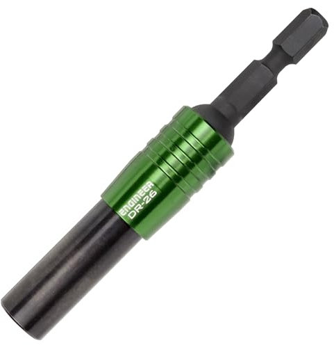 ENGINEER DR-26 Kreuzgelenk-Schraubendreher-Bithalter 88mm. Magnetbefestigung, Ideal zur Verwendung in Kombination mit dem ENGINEER Schraubenausdreher für Innensechskantschrauben