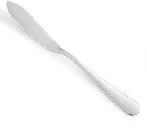 Arcos Série Lisboa - Couteau à poisson - Couteau de table monobloc en acier inoxydable 85 mm - Couleur argentée