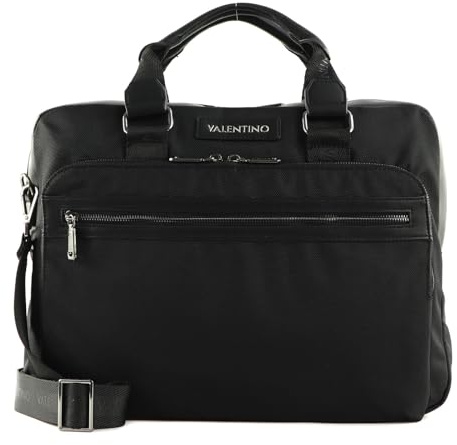 Valentino Herren Nik Re Schultertasche, Schwarz