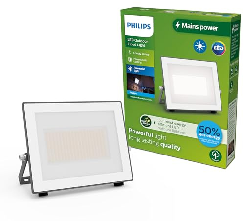 Philips Lois Foco de Exterior Ultra eficientecon sensor de movimiento, 24 W, 5000 K, Antracita