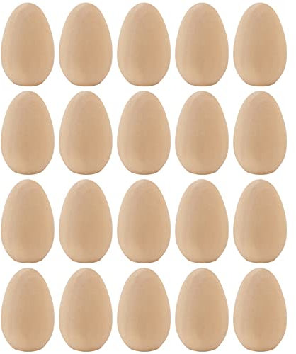 Sewroro 20 Stück DIY Graffiti Eier Für Teenager Und Eier Zum Bemalen Mini Eier Eierfarben Eierbecher Eierfarbe Miniatur Kunsteier Mini Körbe Eier Zum Bemalen Dekorierte