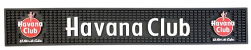 ALE E COMMERCE Tappetino Cocktail Bar Mat Pubblicitario Relizzato per Havana Club