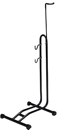 F Fityle Supporto per portabiciclette per Bicicletta Supporto per Bicicletta Verticale Staffa Regolabile in Lega di Alluminio per la Pulizia di Mountain Bike e