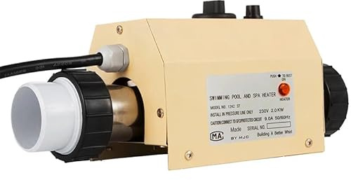 Thermostat de chauffe-eau électrique 3KW for bain de SPA de baignoire de piscine for le bain à remous de Massage,Bonne conductivité thermique(3000W)