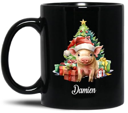 Keramisk mugg gris kaffe mugg personlig kaffemugg rolig mugg frukost herr dam födelsedag 330 ml