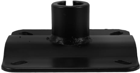 SHINEOFI Friseurstuhl Verbindungsplatte 130X130mm aus Eisen Universelles Stuhlgestell Ersatzteil für Hydraulische Kosmetikstühle Stabile Basis für Salon und Friseurstuhlzubehör