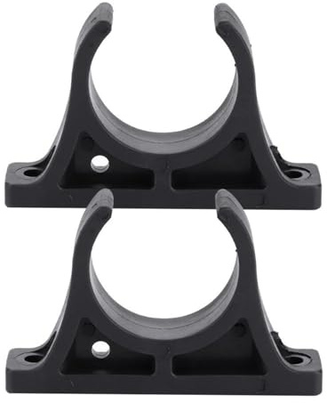 VOBOR Paddelhalter, Paddle Clip Halter, Kunststoff Kanu Kajak Paddle Clips Ruderhalter Halter Für Kajaks Ruderboote (1 Paar)