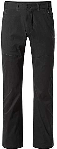Craghoppers Mens Kiwi Pro II Trousers (40L) (Black)