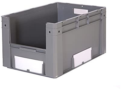 Provost Bac gerbable à ouverture frontale qualité alimentaire gris 61L - 60 x 40 x 32cm