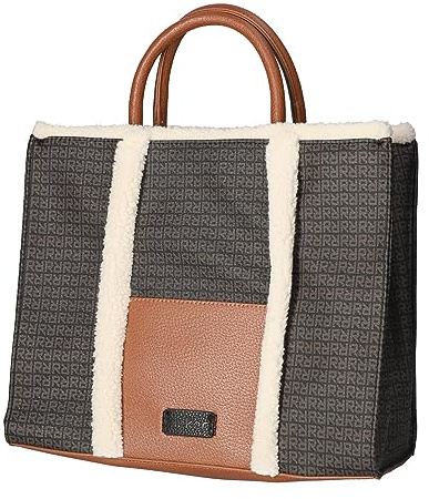 Rieker Damen Shopper H1532-00 schwarz