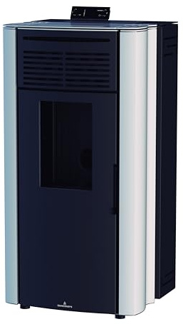 BRONPI - Estufa de Pellet Color Marfil Modelo CORAL-MF de 15 kW