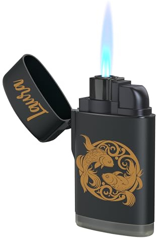 Geschenkfreude Feuerzeug personalisiert mit Namen und Sternzeichen | personalisierte Geschenke mit UV Druck, Sturmfeuerzeug nachfüllbar, Sternzeichen Geschenke für Freundin Freund